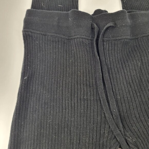 Gapbody Ribbed Black Sweater Leggings - Picture 3 of 5